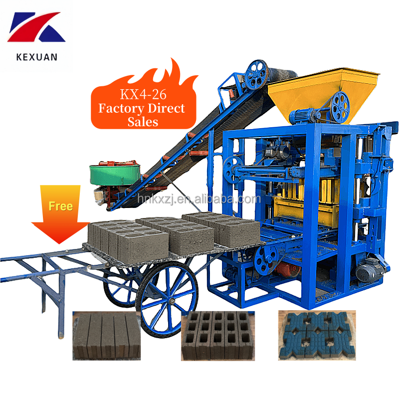 Direct Push Mobile Brick Machine